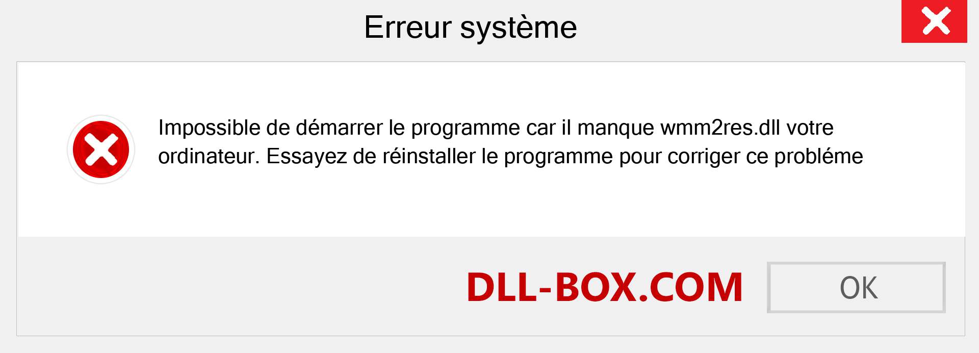 Le fichier wmm2res.dll est manquant ?. Télécharger pour Windows 7, 8, 10 - Correction de l'erreur manquante wmm2res dll sur Windows, photos, images